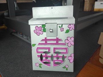  : Mailbox : Double Happiness Pink - Chrome