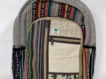 Post Now: Unique Design Hemp Backpack Multi Pockets (THC FREE)