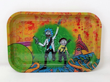 Post Now: Large Metal Rolling Tray - R&M Design
