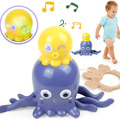 Liquidation/Wholesale Lot: Kidpal Octopus Baby Push and Pull Toys for Toddlers 1-3, 