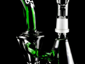 Post Now: Chongz Green Glass Jaw Oil Dab Rig 14.5mm