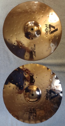 Paiste Alpha Brilliant Cymbal Metal Edge Pair Hi-Hat 14-inch 