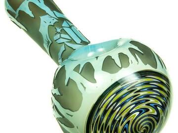 Post Now: Sandblasted Wig Wag Spoon Pipe