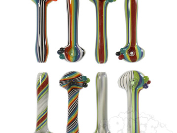  : Mimzy Glass Linework Spoon Pipe