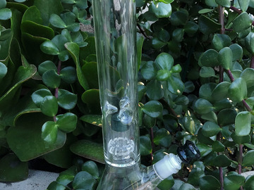 Post Now: 16" Thick Glass Beaker Bong Shower Perc & Dome Perc Ice Catchers 