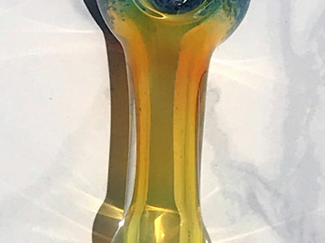 Post Now: Best 4.5" Collectible Fumed Glass Smoking Pipe, Herb Bowl Hand Pi
