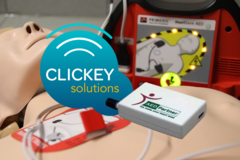  : CLICKEY solutions | AED built-in monitor
