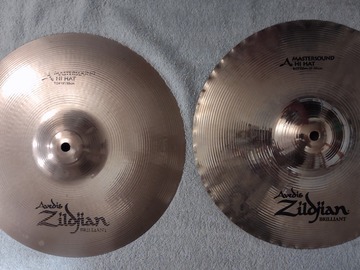 Selling with online payment: Zildjian A 13" Mastersound Hi Hats - Brilliant