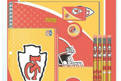 Liquidation/Wholesale Lot: Kansas City Chiefs NFL Stationery Set