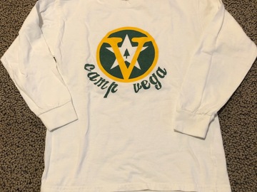 Selling A Singular Item: Camp Vega Long Sleeved Shirt Size Youth Medium
