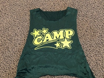 Selling A Singular Item: CAMP Distressed Mesh Jersey Size Youth Small