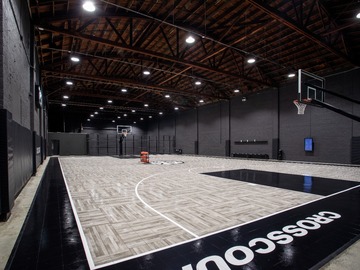 Available To Book & Pay (Hourly): One-of-a-kind, industrial/modern basketball space near DTLA