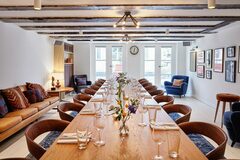 Space by hour (beta): Private dining meets meetings at the Hoxton room for up to 20