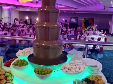 Request Quote: Chocolate Fountain LED Setup