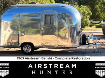 For Sale: SOLD:  1963 Airstream Bambi - Complete Shell-Off Restoration