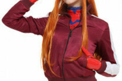 Selling with online payment: Evangelion Asuka Langley Sohryu Alter Red Jersey Jacket and suit