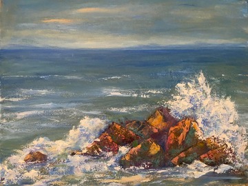 Sell Artworks: Coastal stones by the ocean