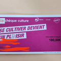 Vente: Chèques Culture Up (180€)