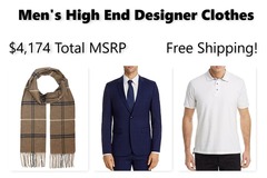 Buy Now: Men's High End Designer Clothes and More