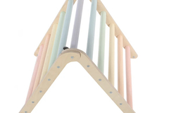 Rent per night (24 hour rental): Pastel package: Pikler climbing frame and softplay