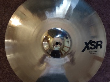 Selling with online payment: Sabian XSR 18" Rock Crash Cymbal
