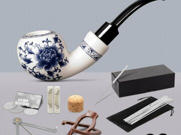 Post Now: MUXIANG Ceramic Tobacco Pipe
