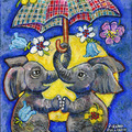 Myydään taidetta: Naivistinen maalaus norsuparista