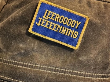 Selling: Leeroy Jenkins patch with velcro WoW