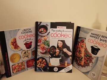 Vente: Livres cuisine COOKEO 