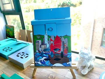  : Mailbox (Custom made) + 2 sets of coasters - Australia