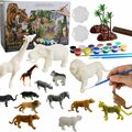 Liquidation/Wholesale Lot: Animals Painting Craft Kit – Animals & Paint Included
