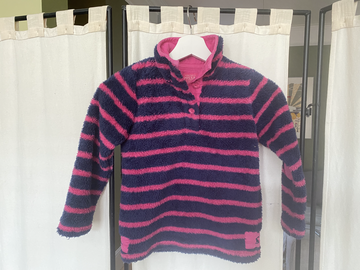 Selling with online payment: Joules Stripey Childs Fleece