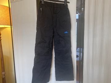 Selling with online payment: Black Ski Pants Age 9-10
