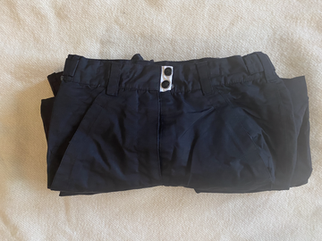 Selling with online payment: Childs black ski pants age 9-10