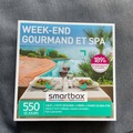 Vente: Coffret Smartbox "Week-end gourmand et SPA" (189,90€)