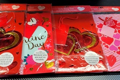 Liquidation/Wholesale Lot: Valentine's Gift, Bag, Card and Tissue Paper Set