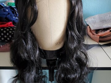 Selling with online payment: Black wig