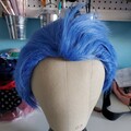 Selling with online payment: Blue wig