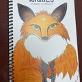 Selling: PCMS Fox Art Notepad- Color