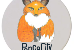 Selling: PCMS Fox Art Coaster- Color