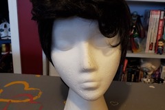 Selling with online payment: Short black wig