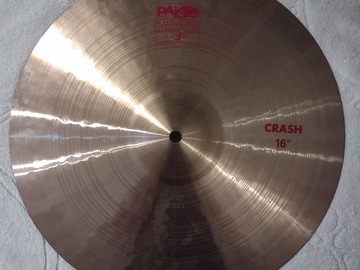 Selling with online payment: Paiste 2002 16* Crash Cymbal