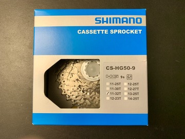 Vente: SHIMANO CS-HG50-9 Kassette für MTB (11-32T)