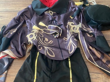 Selling with online payment: Hu Tao Genshin Impact Cosplay (Size Woman’s Medium)