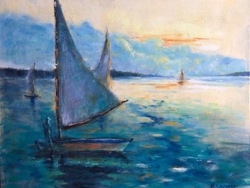 Sell Artworks: Evening Sailing