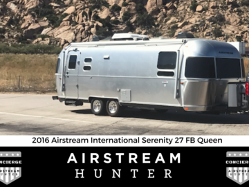For Sale: SOLD:  2016 Airstream International Serenity 27 FB Queen