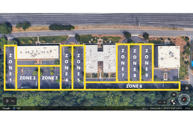 Atlanta GA, Secure Production Parking Rentals All Vehicle Types