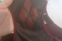 Selling with online payment: Harley Quinn Zipper Corset Top