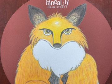 Selling: PCMS Fox Art Mouse Pad - Color