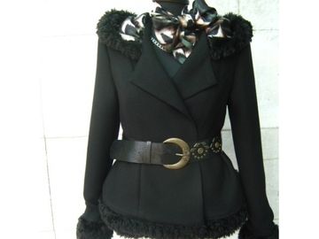 Sale retail: Manteau noir